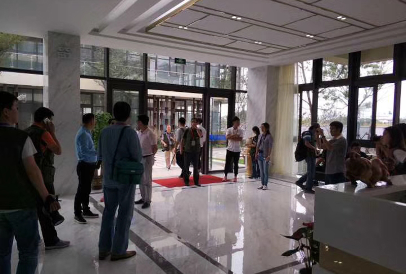 长三角地区主流媒体参观宝开