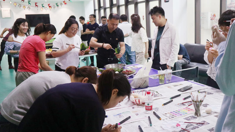 品粽香滋味,绘多彩生活 | 宝开举办“包粽子 · 绘彩蛋 · 迎端午”主题活动