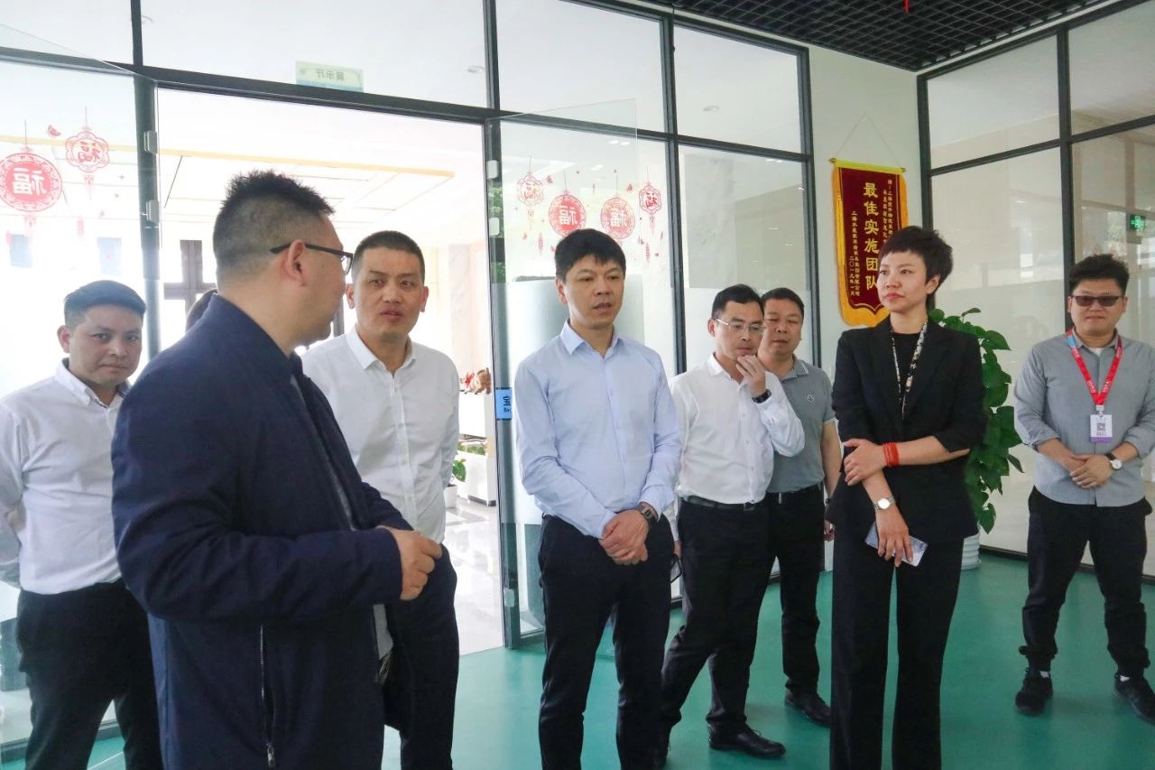 快讯 | 温州市瓯海区领导一行莅临宝开参观考察